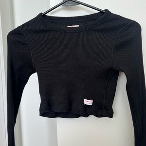 Alexander Wang black long sleeve
